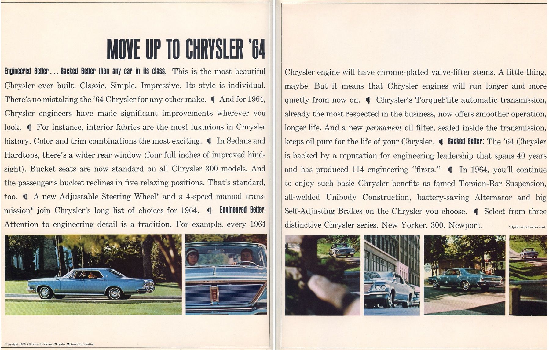 1964 Chrysler Brochure Page 4